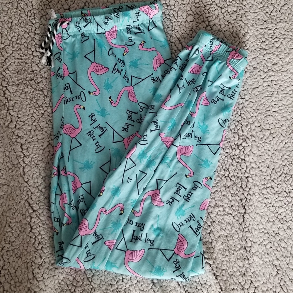 Flamingo pajama bottoms
